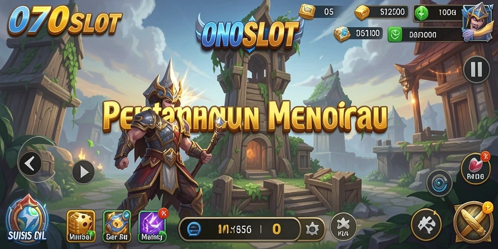 Gameplay menarik Tower Defense di 070SLOT dengan menara pertahanan yang strategis.