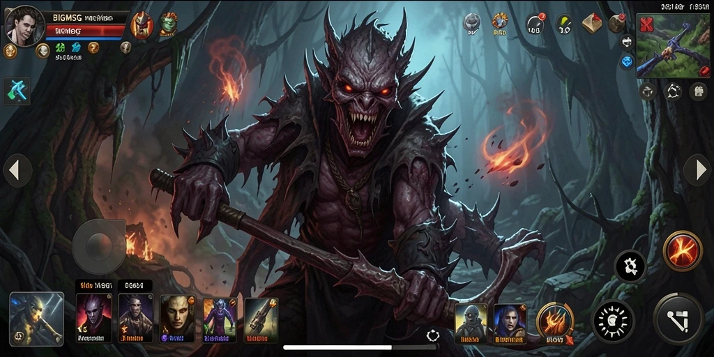Tampilan gameplay menakutkan penuh kejutan.