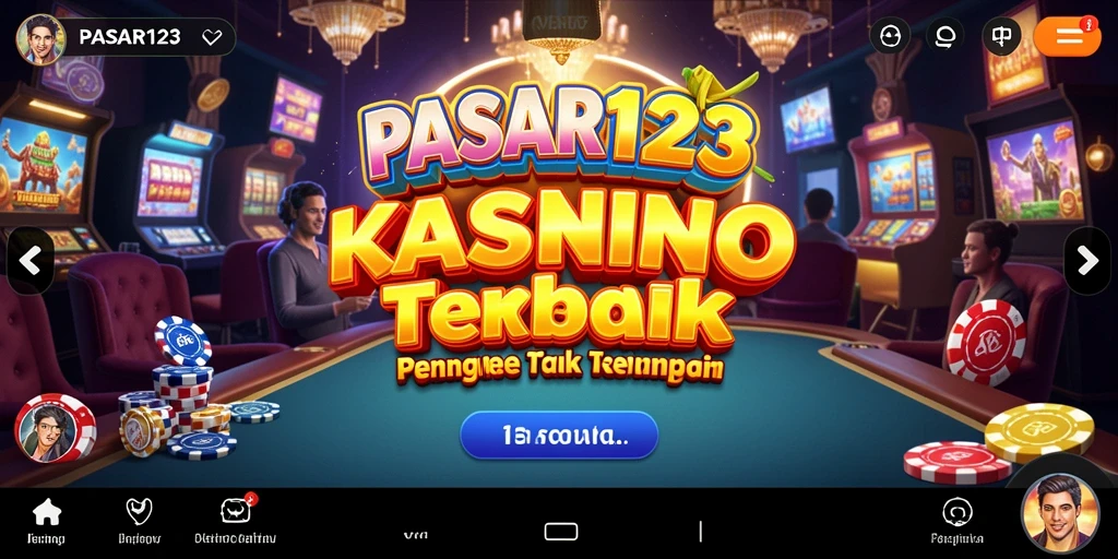 Screenshot PASAR123 menampilkan gameplay seru dan grafik menawan dari permainan Kasino.