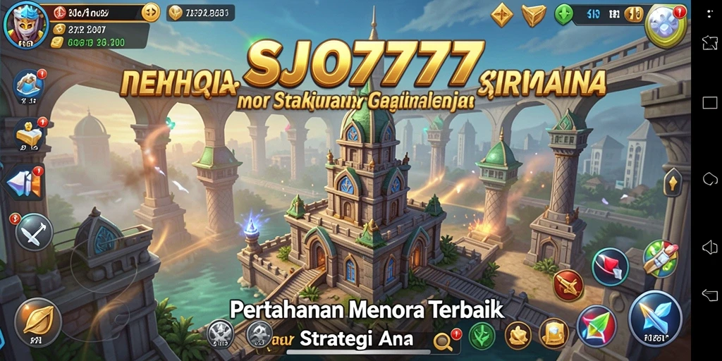 Gameplay menegangkan dan strategi Tower Defense yang mendalam.