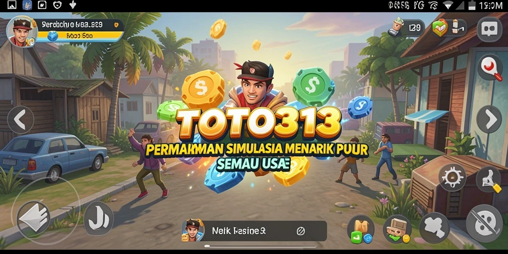 Tampilan gameplay yang mendebarkan dan interaktif dalam TOTO313.